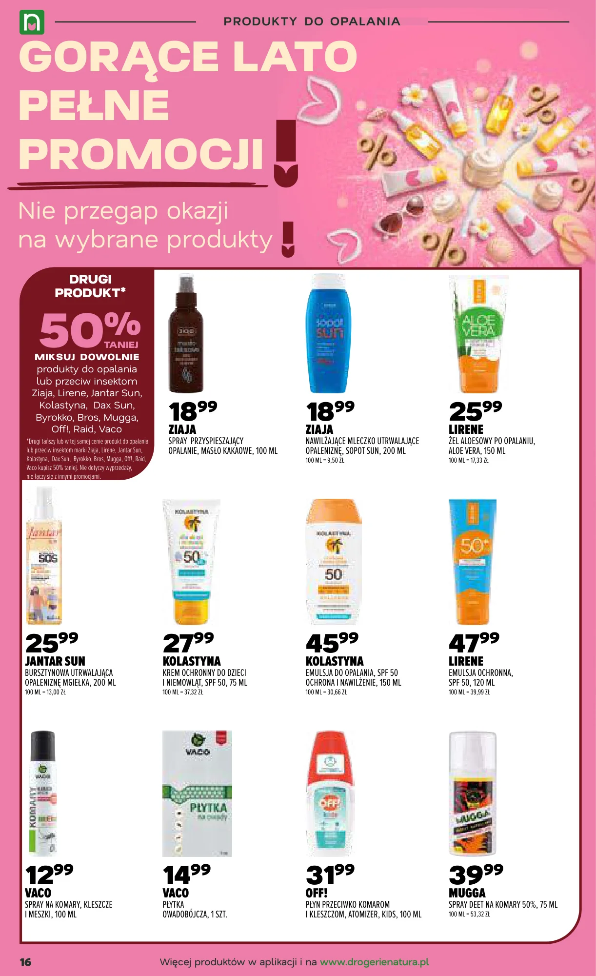 Gazetka promocyjna Drogerie Natura str. 16