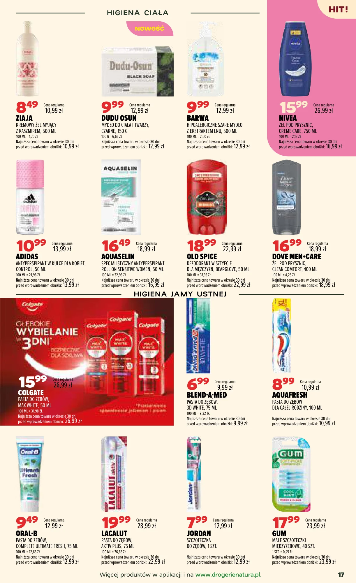 Gazetka promocyjna Drogerie Natura str. 17
