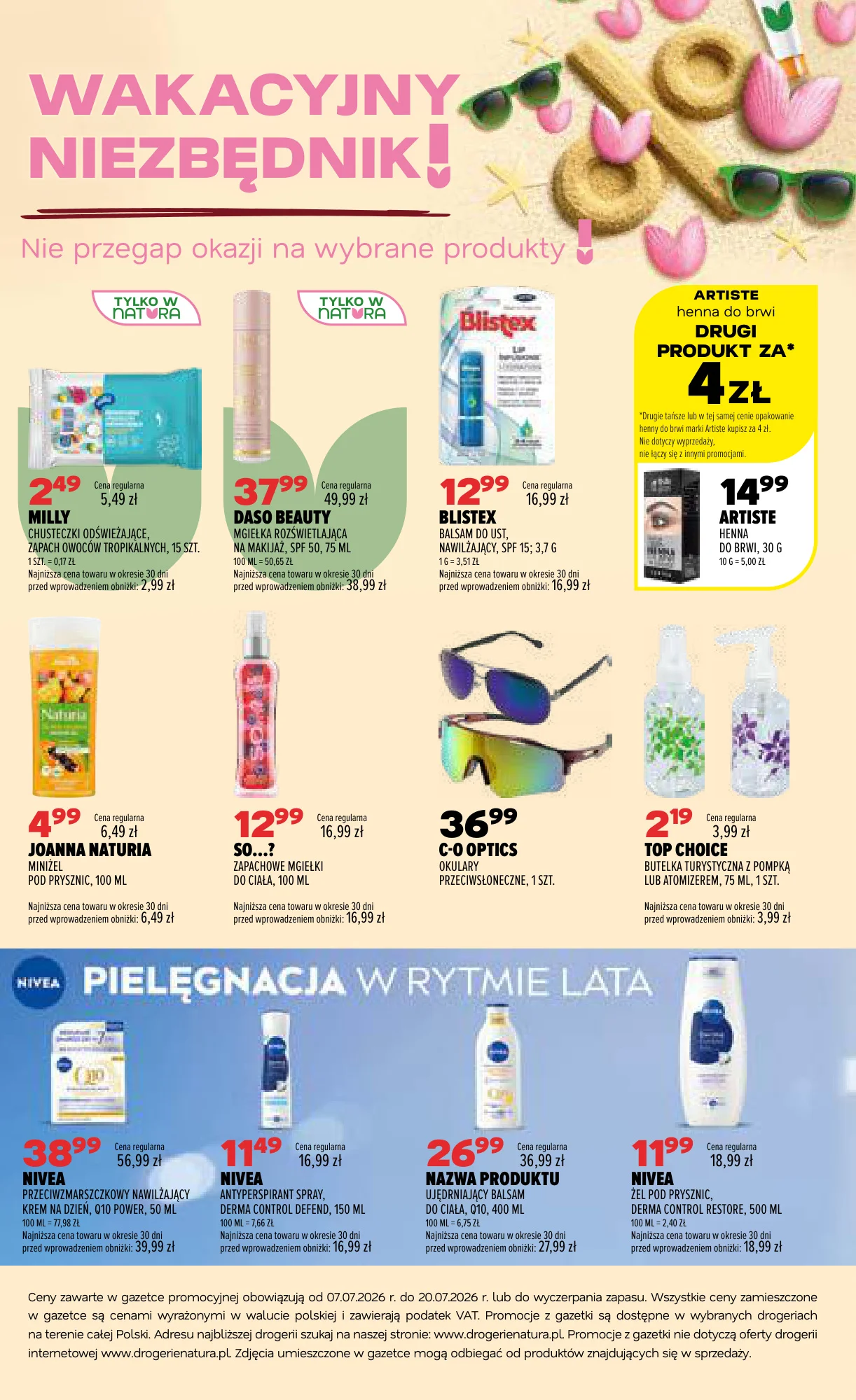 Gazetka promocyjna Drogerie Natura str. 20