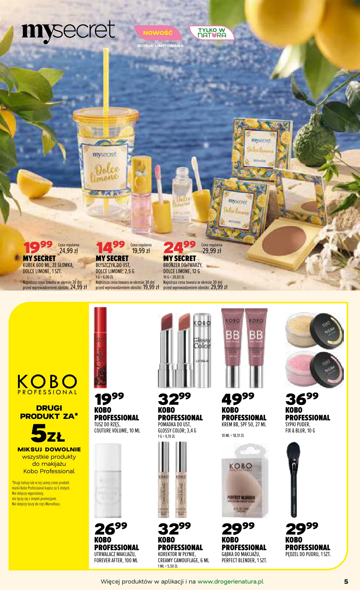 Gazetka promocyjna Drogerie Natura str. 5