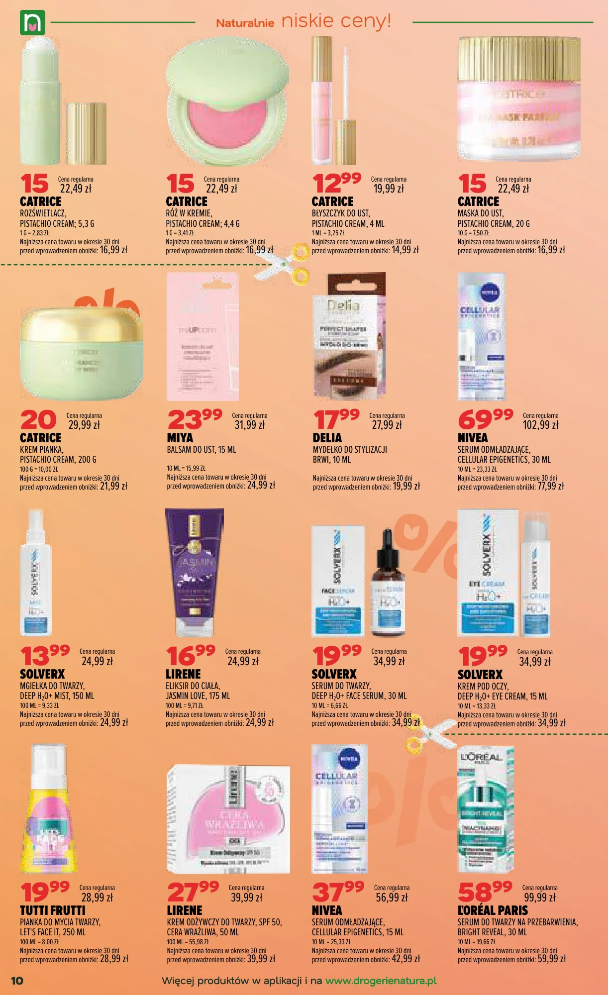 Gazetka promocyjna Drogerie Natura str. 10