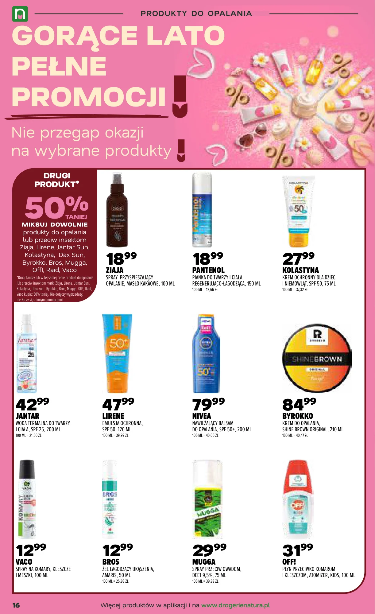 Gazetka promocyjna Drogerie Natura str. 16
