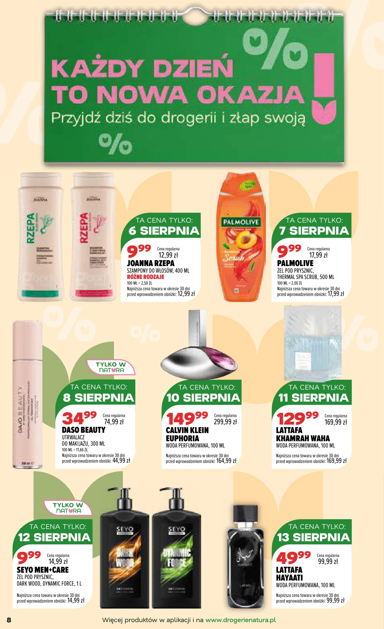 Gazetka promocyjna Drogerie Natura str. 8
