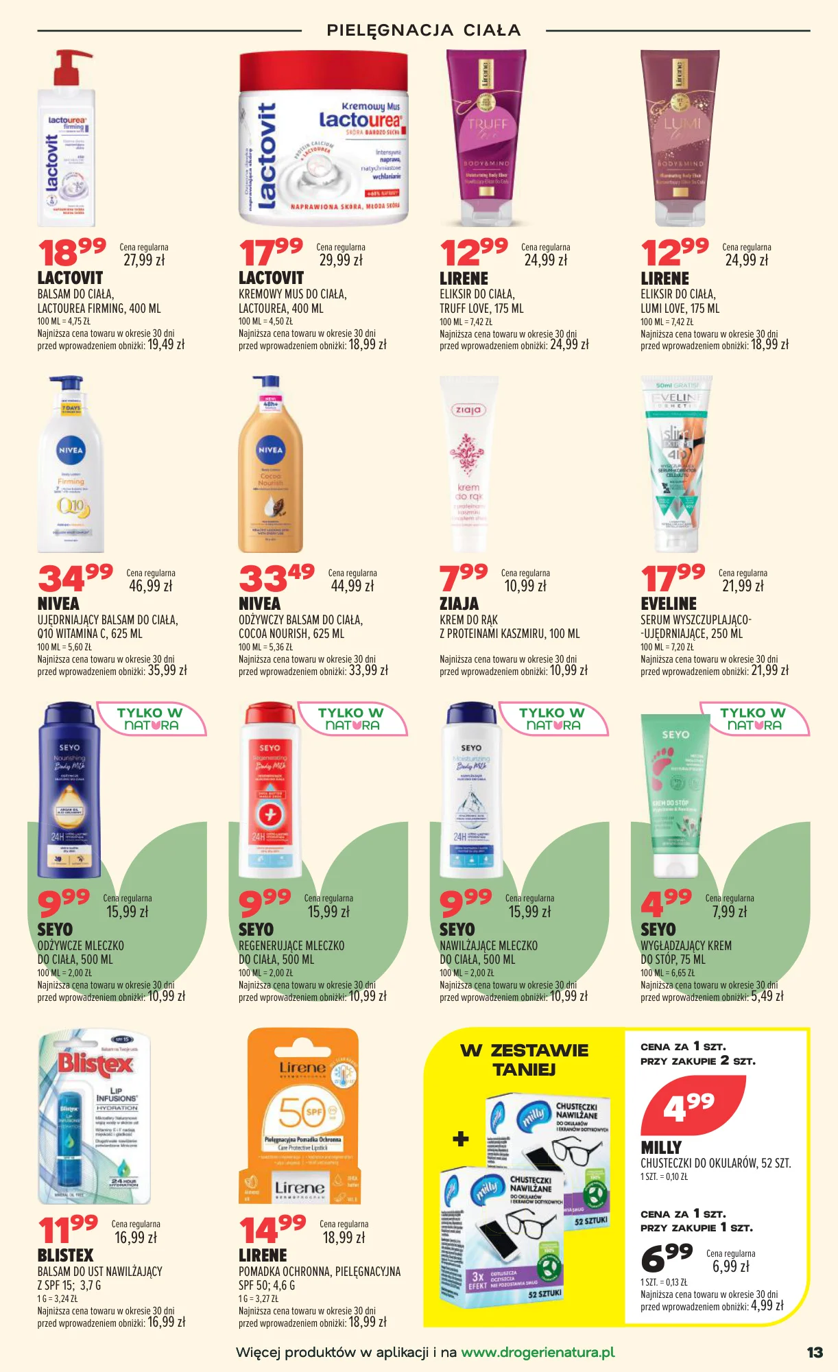 Gazetka promocyjna Drogerie Natura str. 13