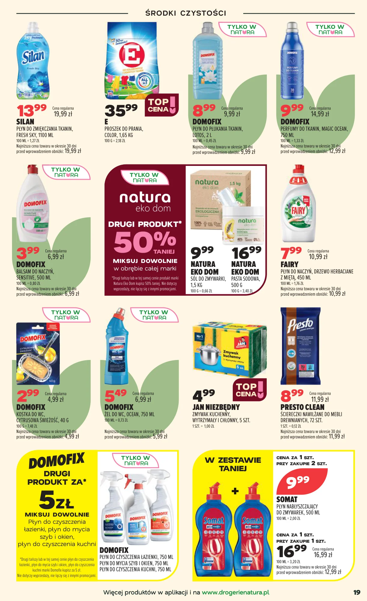 Gazetka promocyjna Drogerie Natura str. 19