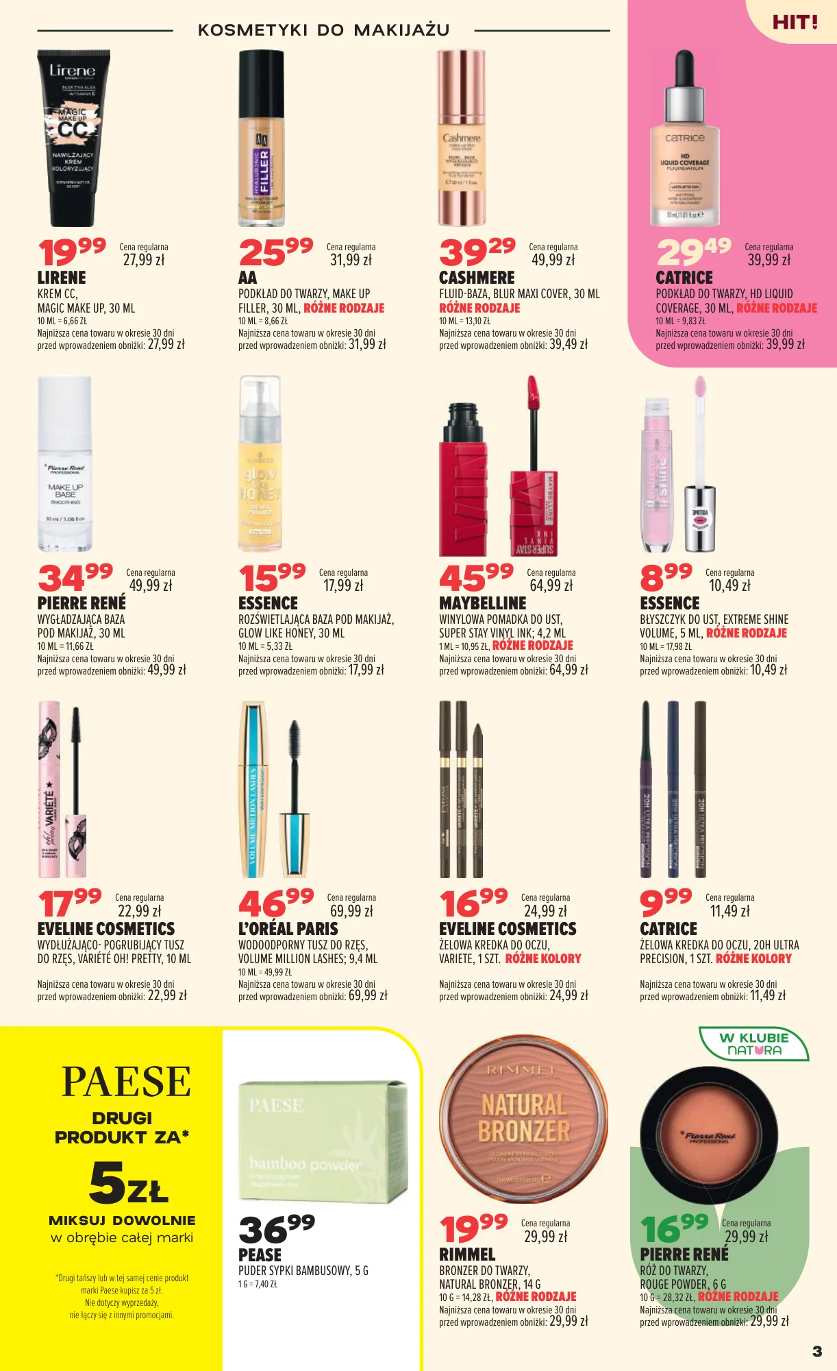 Gazetka promocyjna Drogerie Natura str. 3