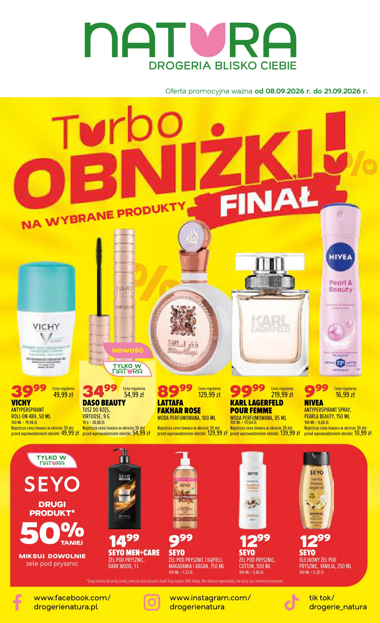 Gazetka promocyjna Drogerie Natura str. 1