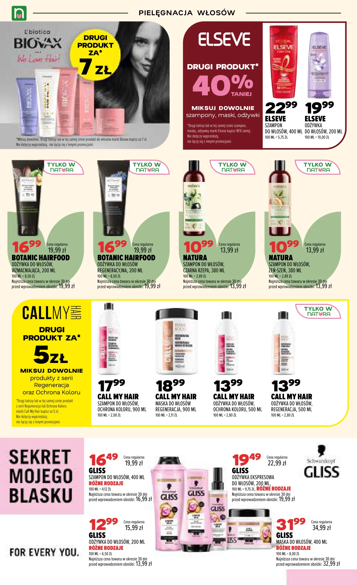 Gazetka promocyjna Drogerie Natura str. 14
