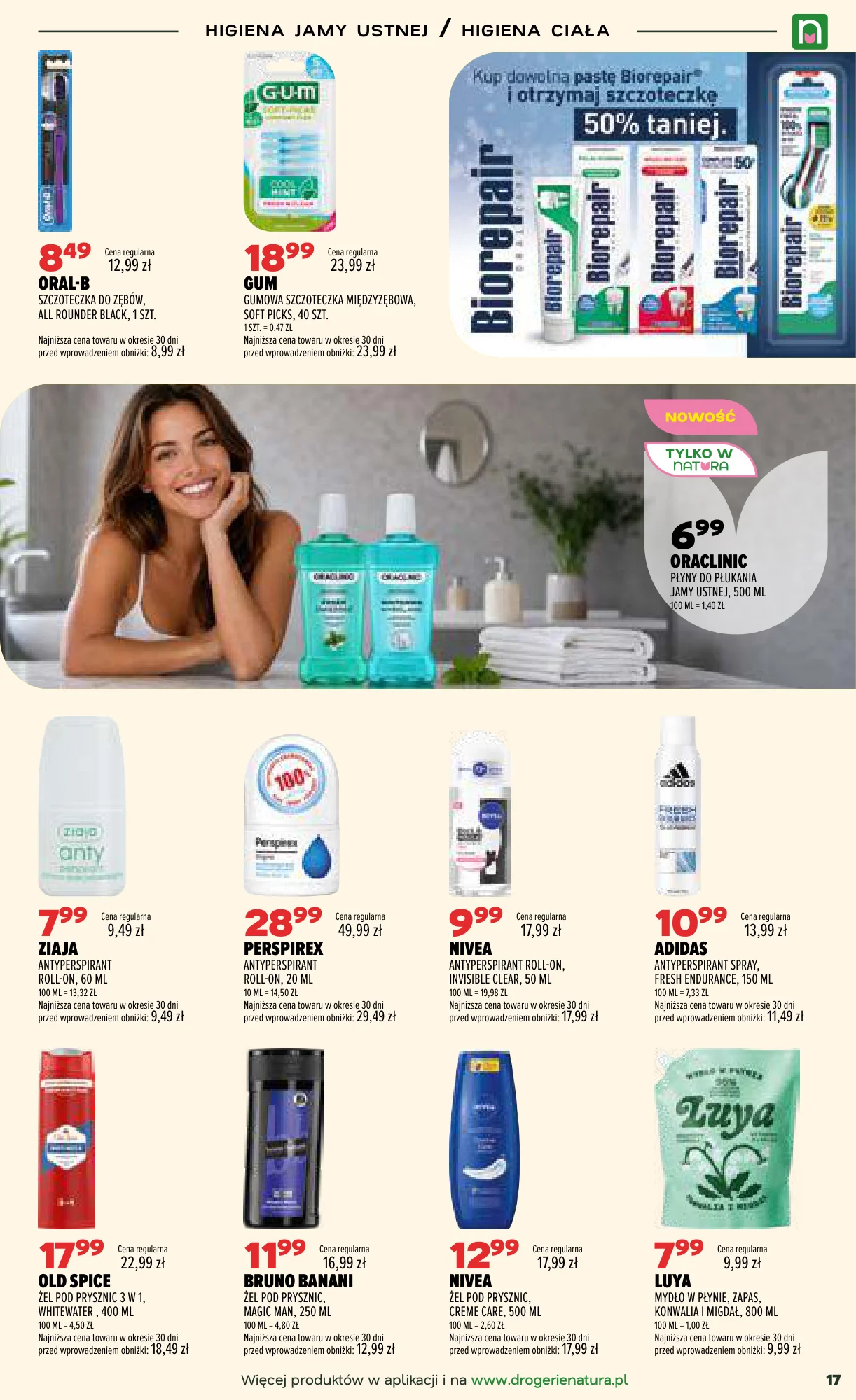 Gazetka promocyjna Drogerie Natura str. 17