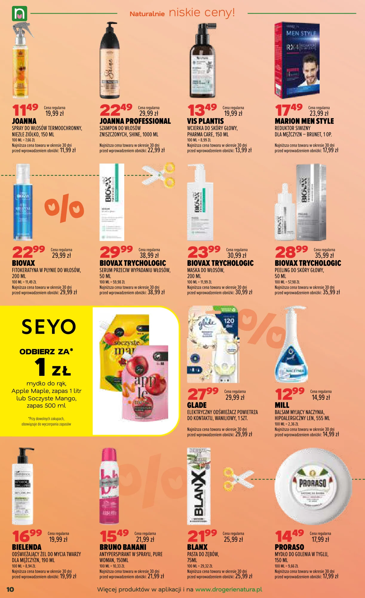 Gazetka promocyjna Drogerie Natura str. 10