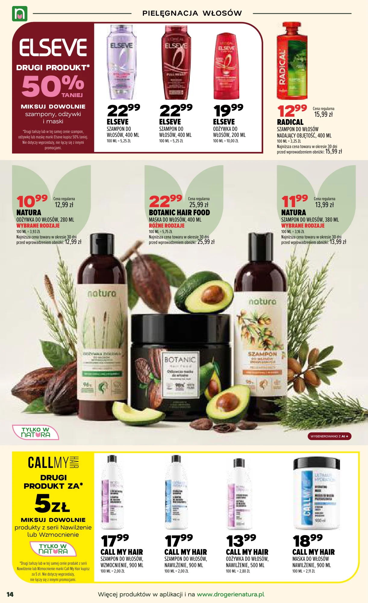 Gazetka promocyjna Drogerie Natura str. 14