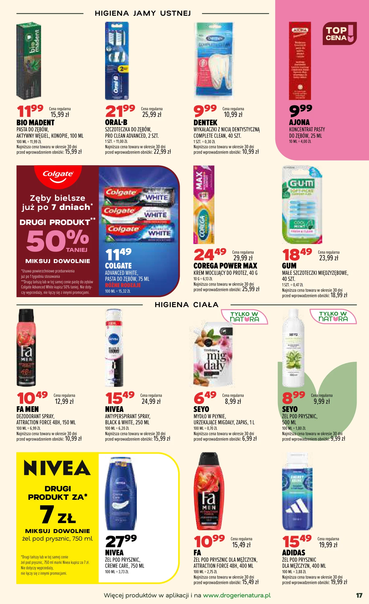 Gazetka promocyjna Drogerie Natura str. 17