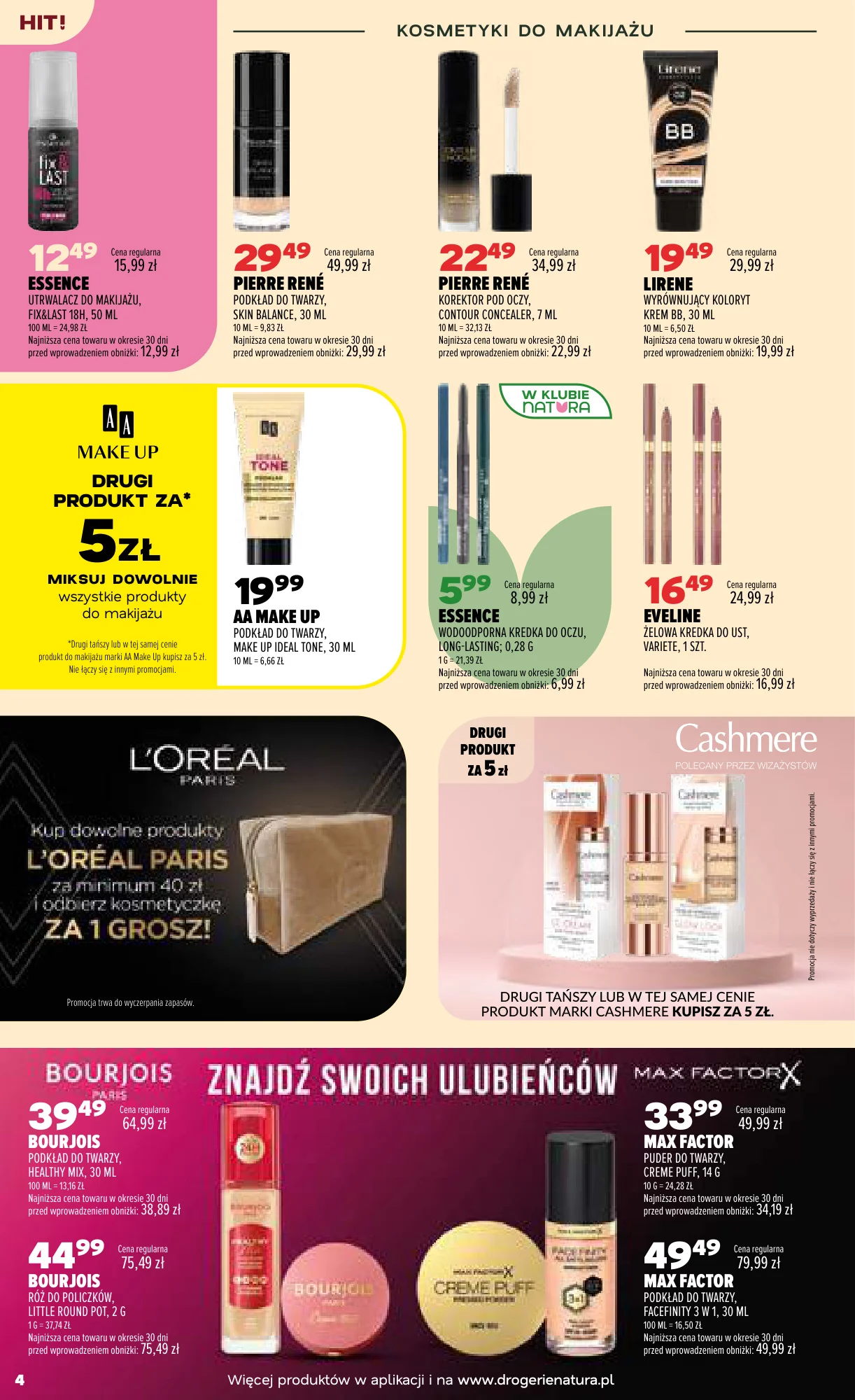 Gazetka promocyjna Drogerie Natura str. 4