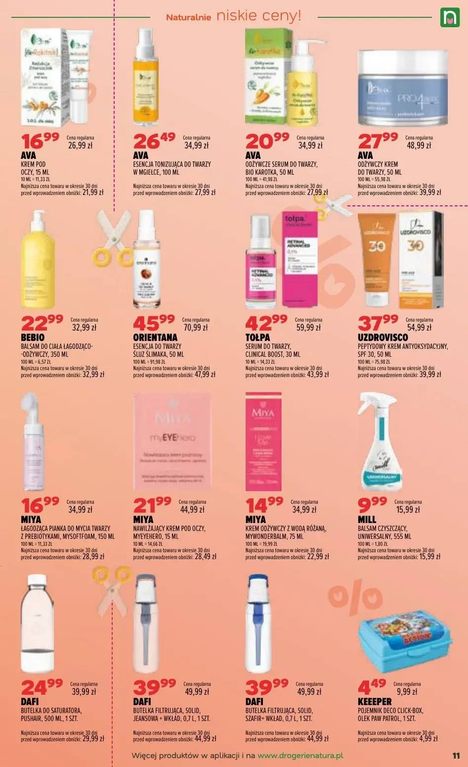 Gazetka promocyjna Drogerie Natura str. 11