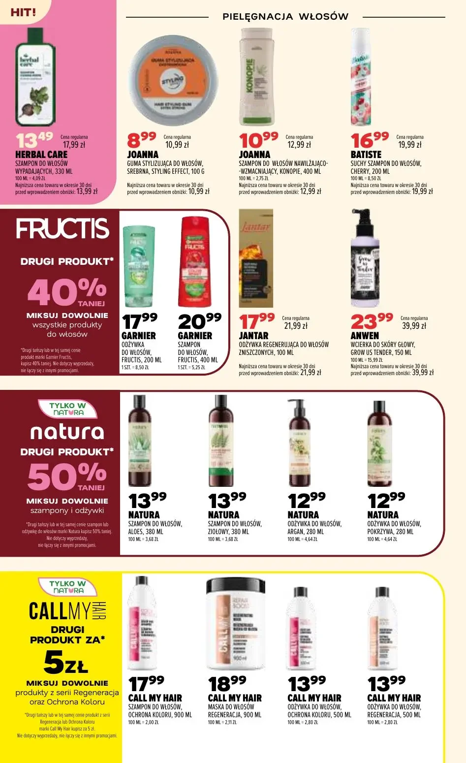 Gazetka promocyjna Drogerie Natura str. 14