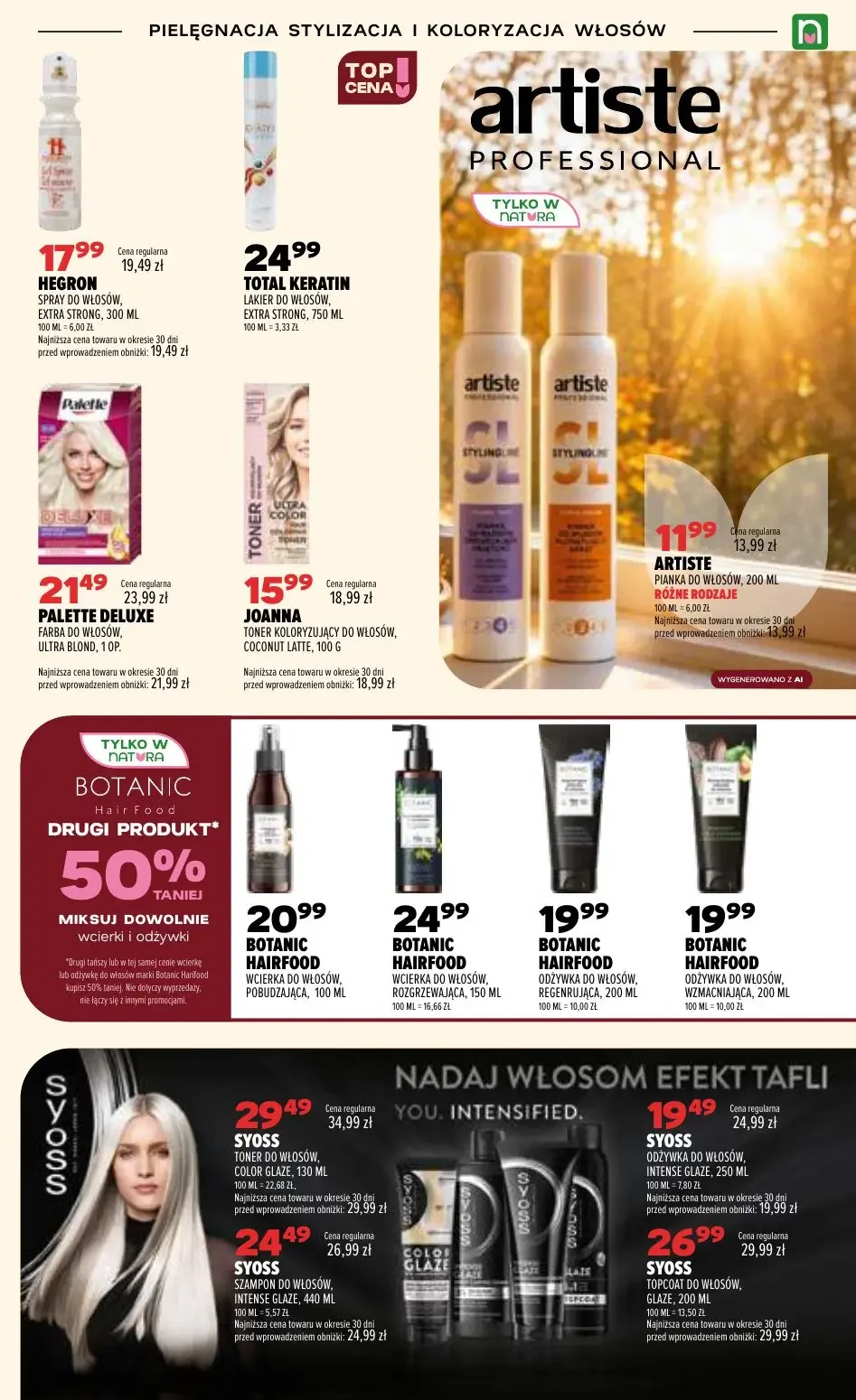 Gazetka promocyjna Drogerie Natura str. 15