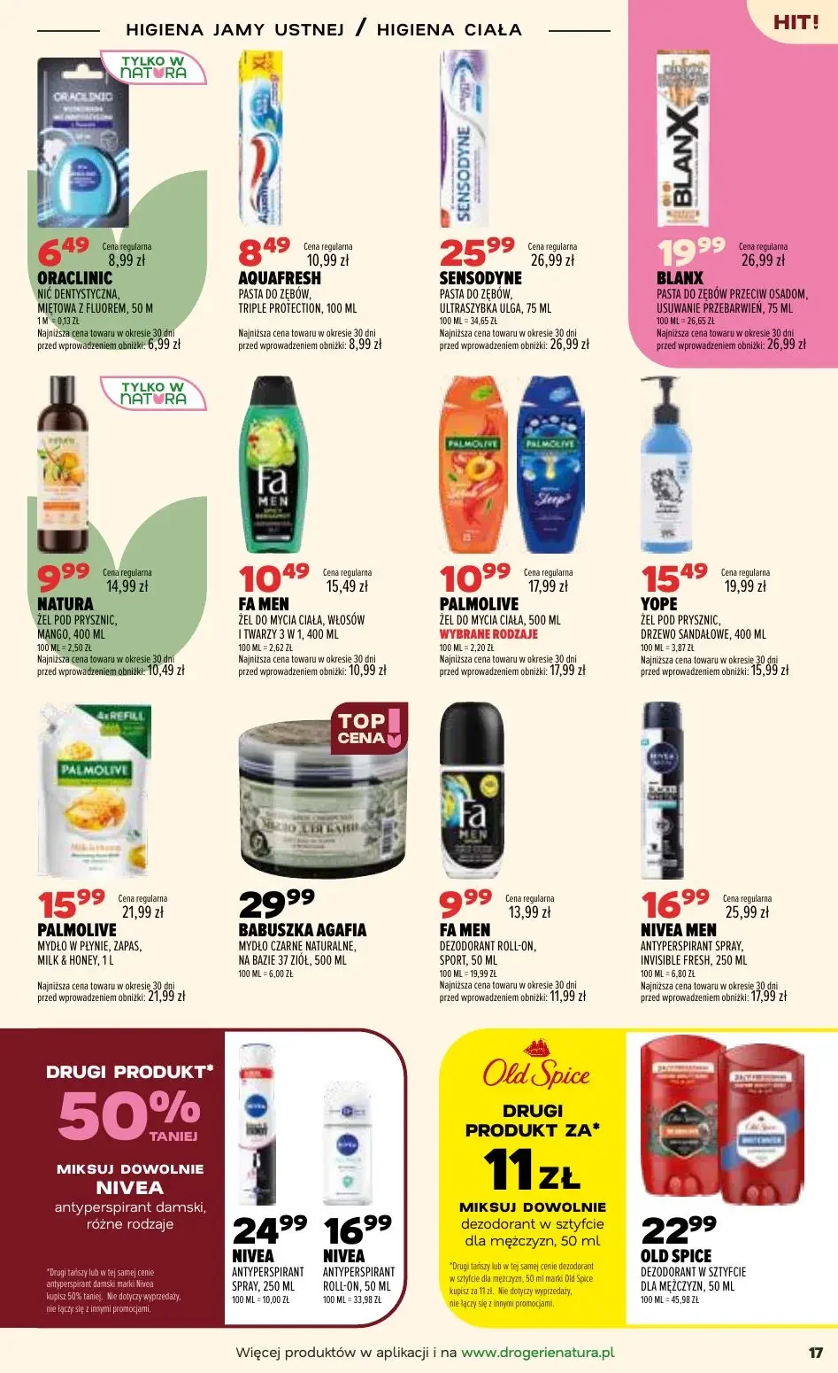 Gazetka promocyjna Drogerie Natura str. 17