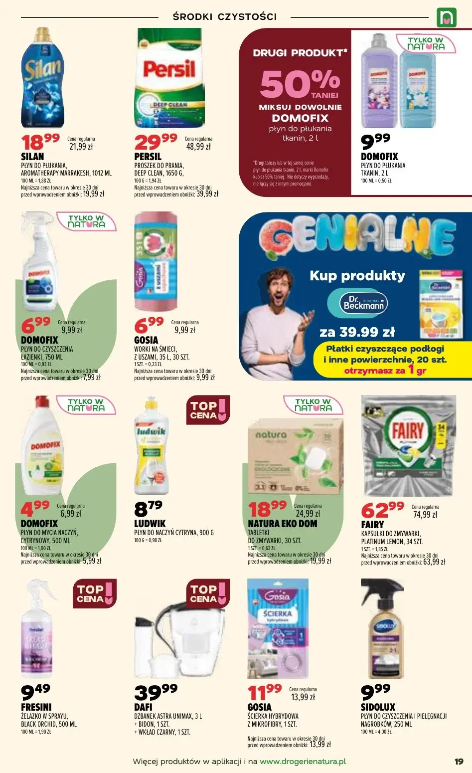 Gazetka promocyjna Drogerie Natura str. 19