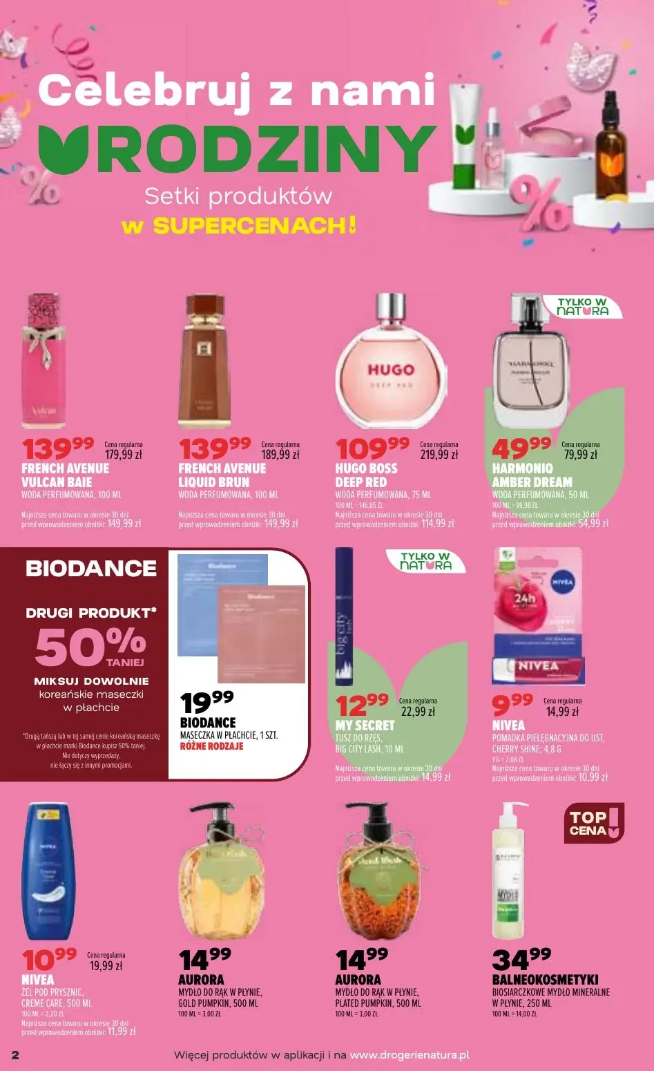 Gazetka promocyjna Drogerie Natura str. 2