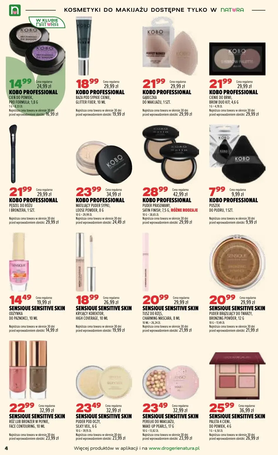 Gazetka promocyjna Drogerie Natura str. 4