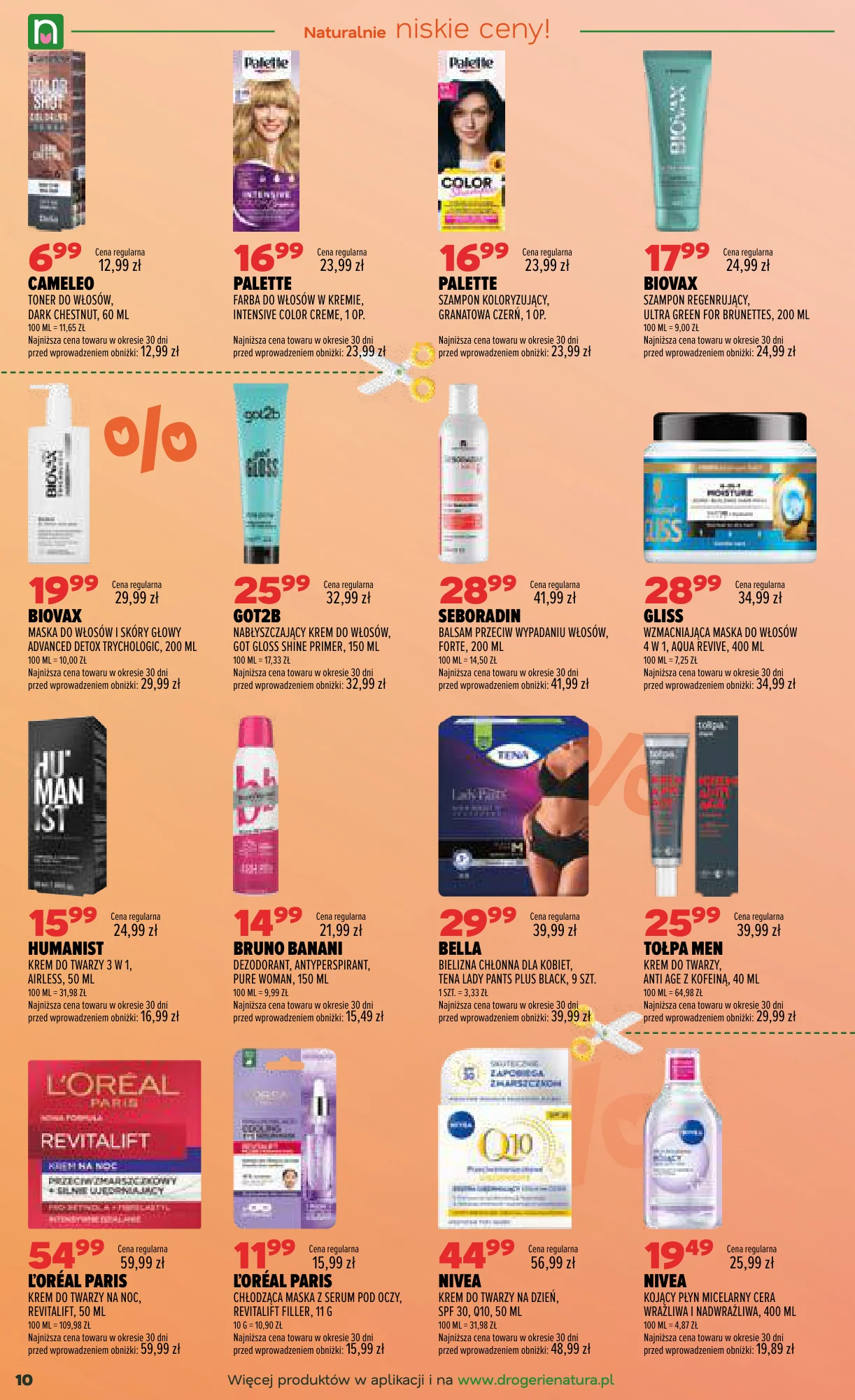 Gazetka promocyjna Drogerie Natura str. 10