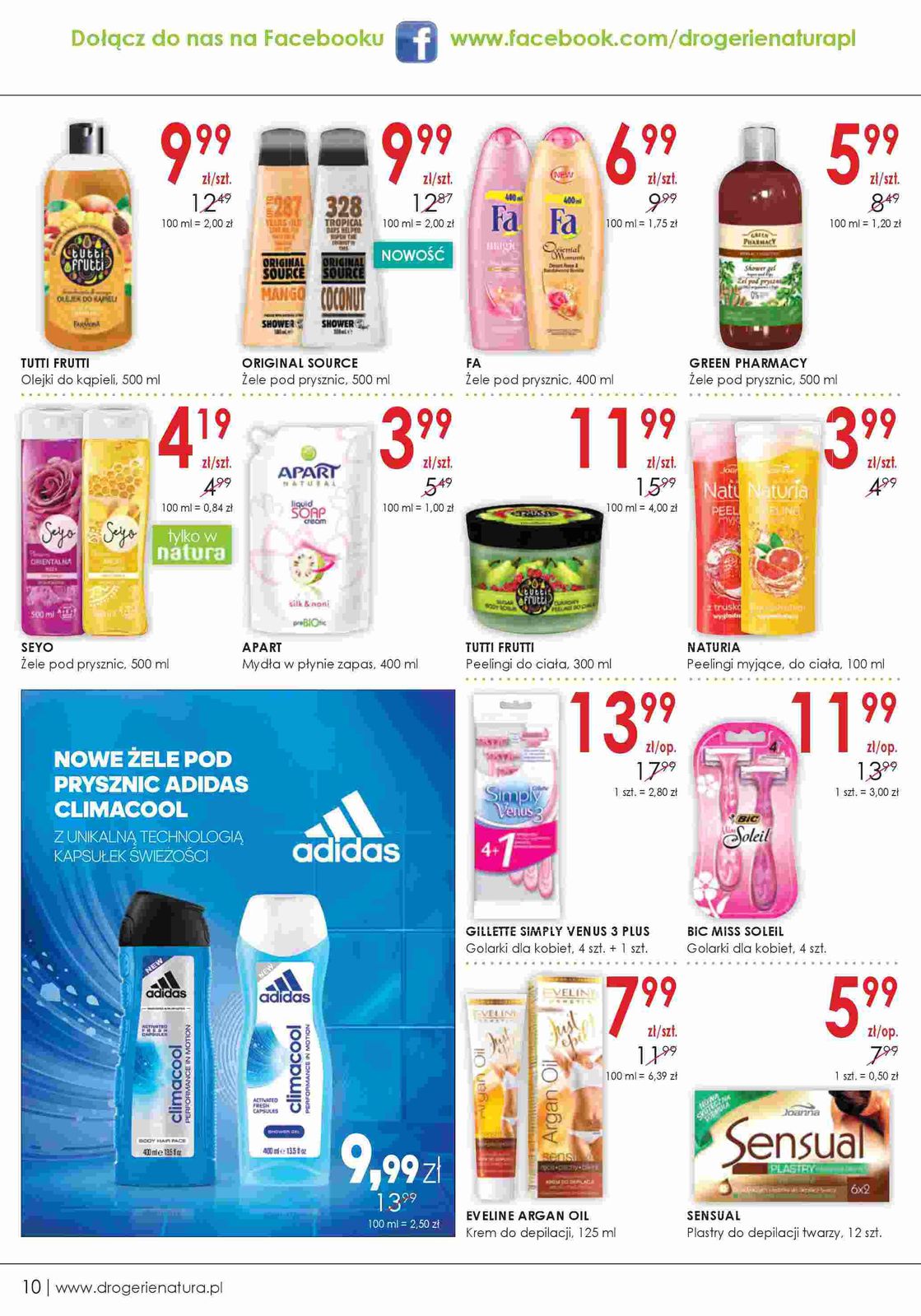 Gazetka promocyjna Drogerie Natura str. 10