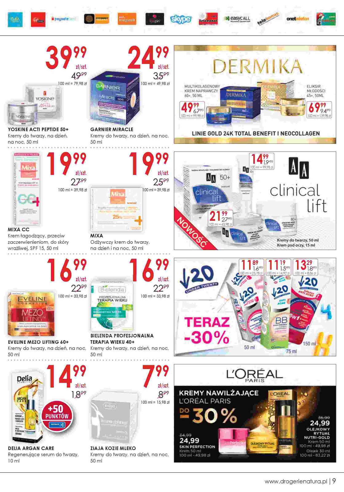 Gazetka promocyjna Drogerie Natura str. 9