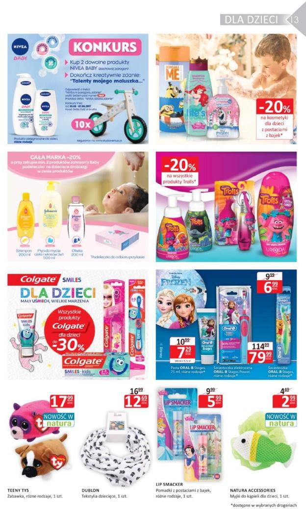 Gazetka promocyjna Drogerie Natura str. 13