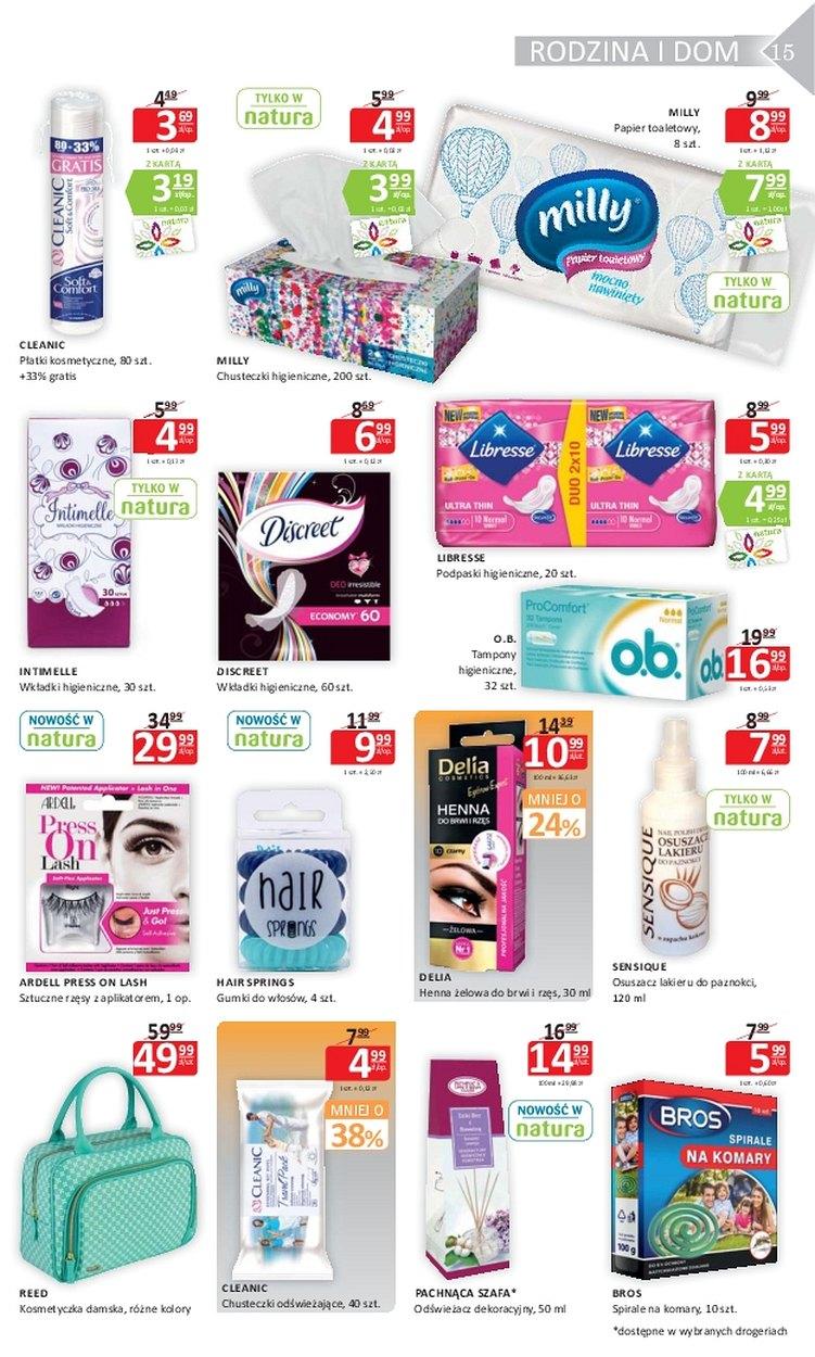 Gazetka promocyjna Drogerie Natura str. 15