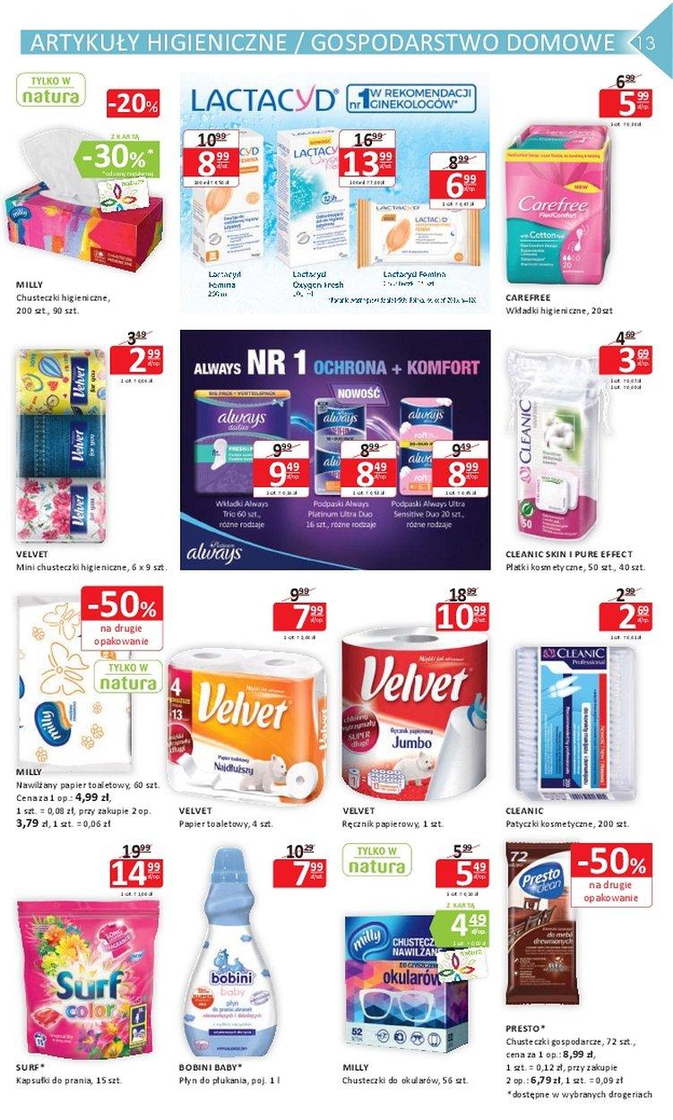 Gazetka promocyjna Drogerie Natura str. 13