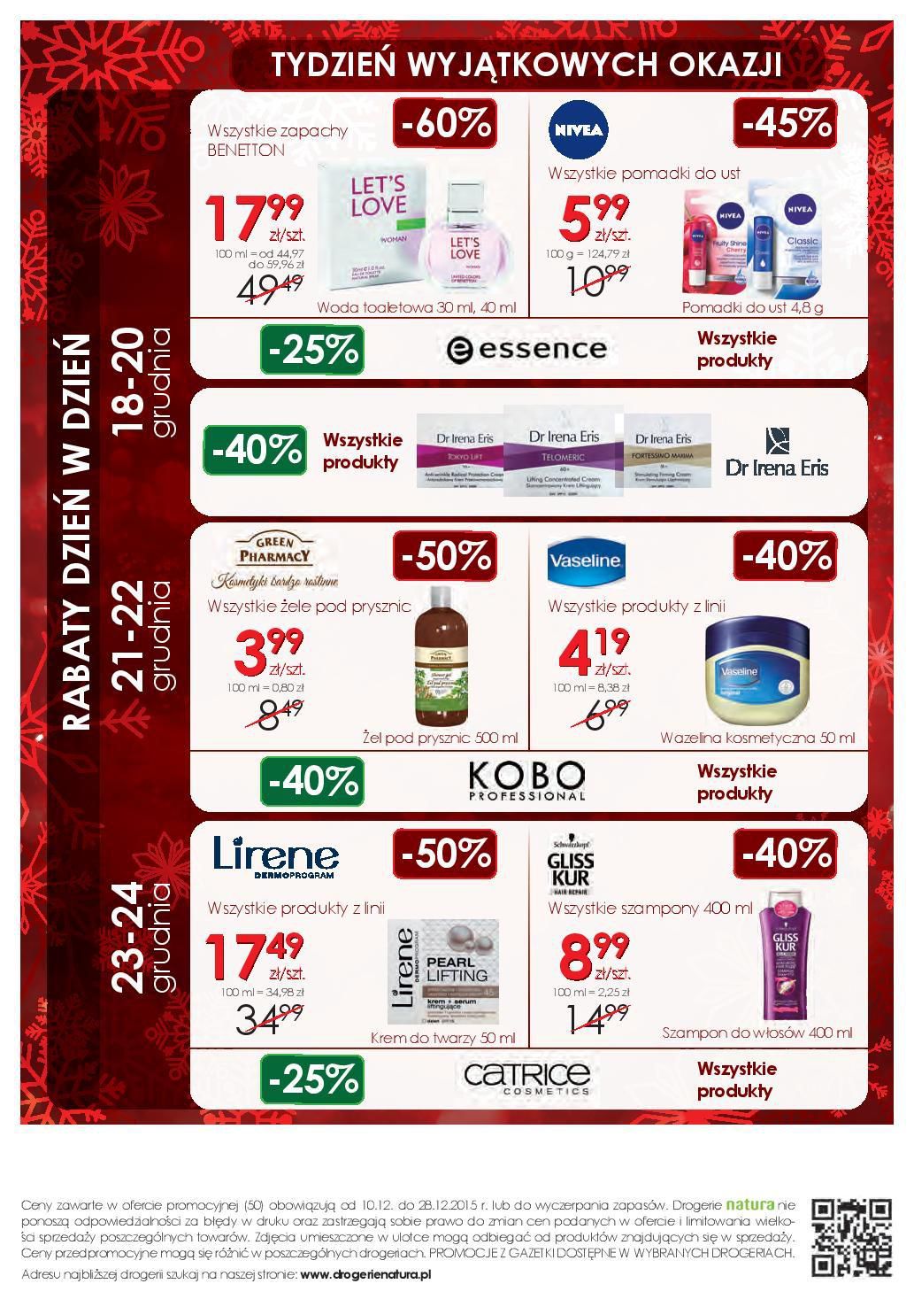 Gazetka promocyjna Drogerie Natura str. 16