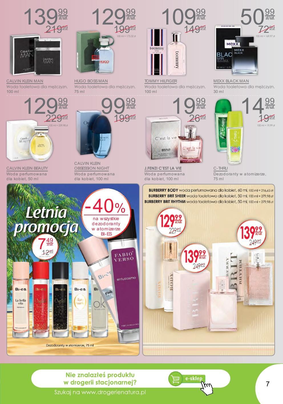 Gazetka promocyjna Drogerie Natura str. 7