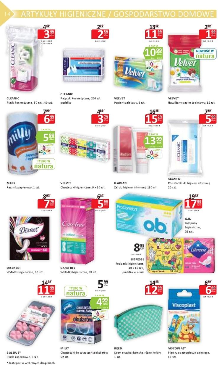 Gazetka promocyjna Drogerie Natura str. 14