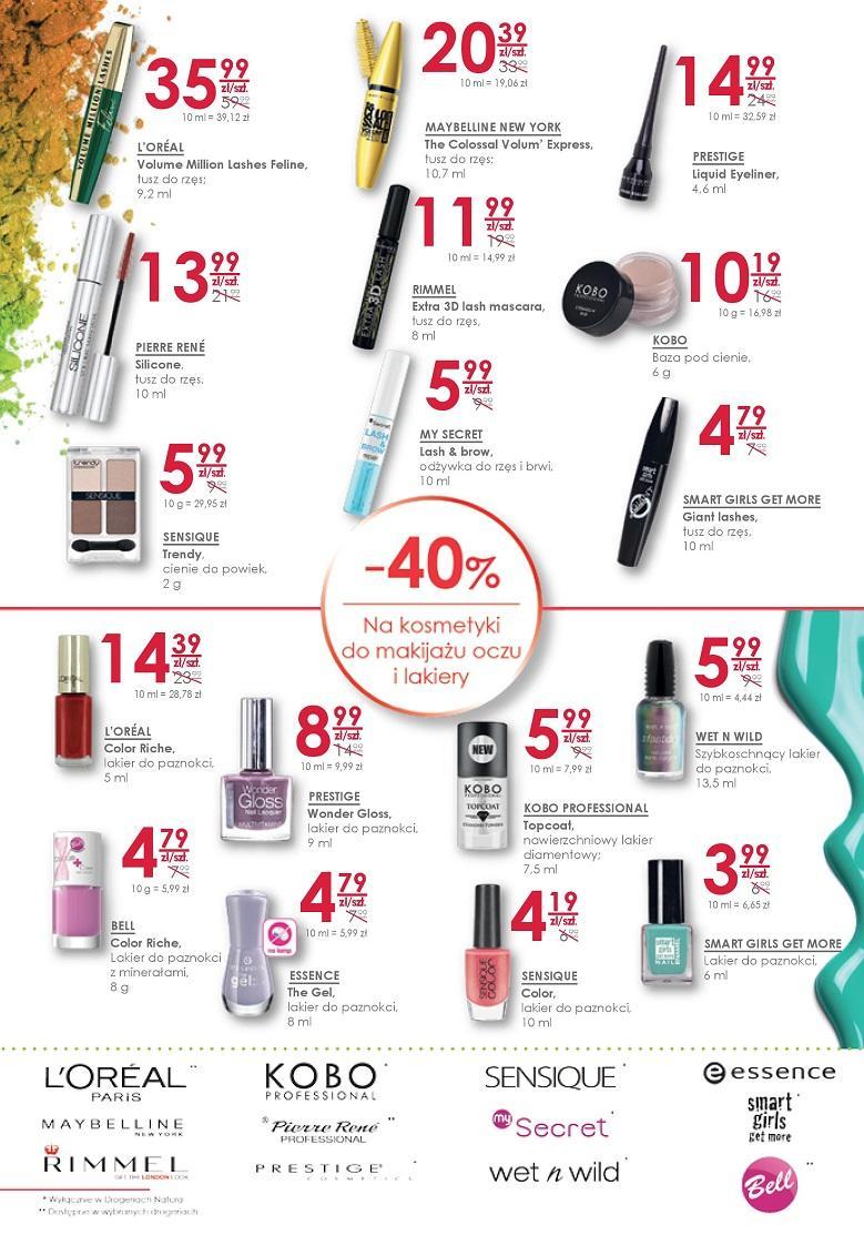 Gazetka promocyjna Drogerie Natura str. 2