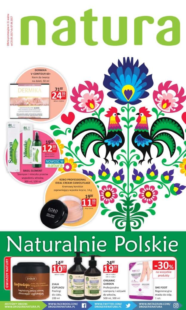 Gazetka promocyjna Drogerie Natura str. 1