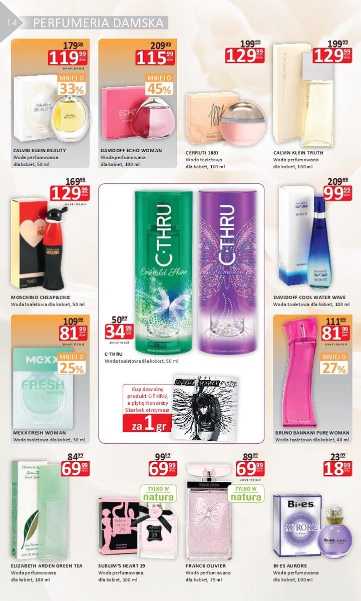 Gazetka promocyjna Drogerie Natura str. 14