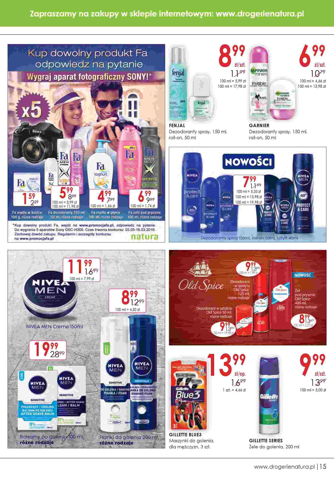 Gazetka promocyjna Drogerie Natura str. 15