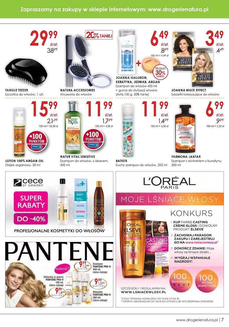 Gazetka promocyjna Drogerie Natura str. 7