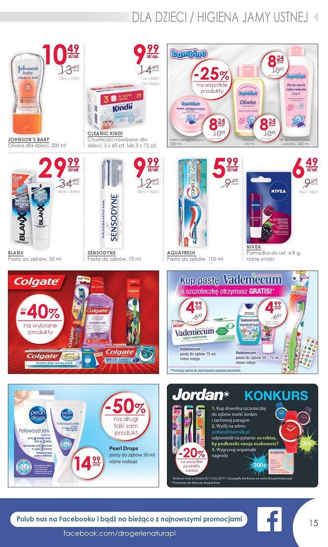 Gazetka promocyjna Drogerie Natura str. 15