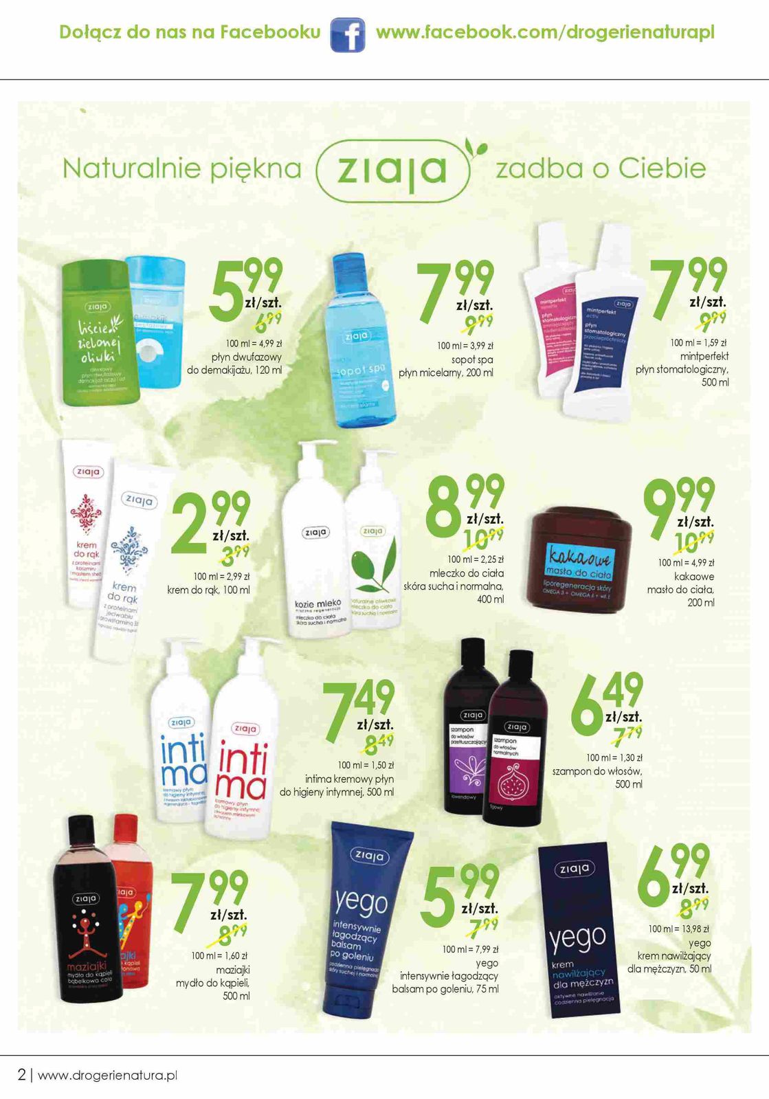 Gazetka promocyjna Drogerie Natura str. 2