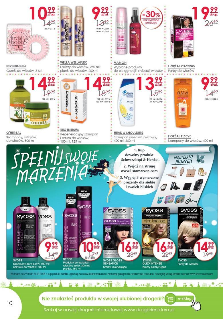 Gazetka promocyjna Drogerie Natura str. 10