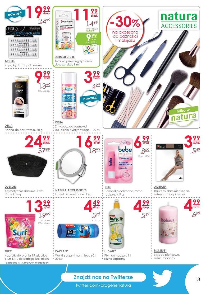 Gazetka promocyjna Drogerie Natura str. 13