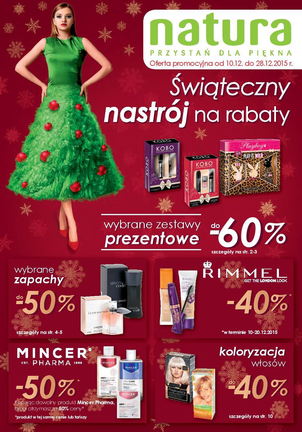 Gazetka promocyjna Drogerie Natura str. 1