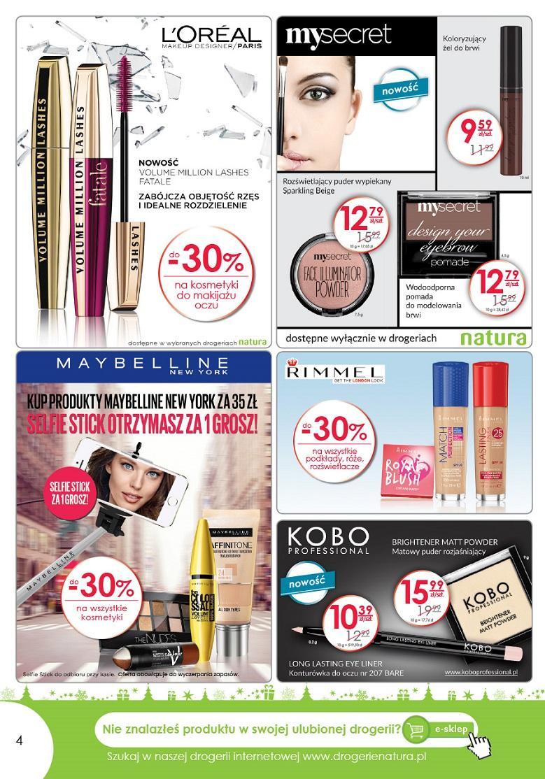 Gazetka promocyjna Drogerie Natura str. 4