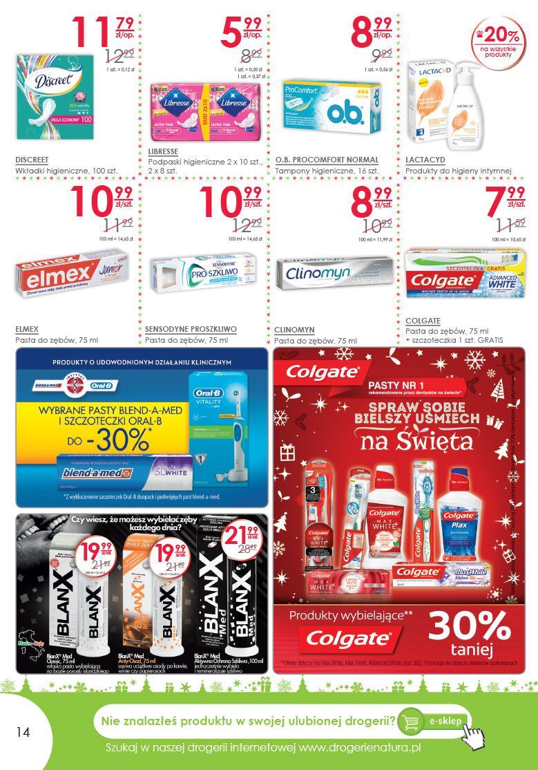 Gazetka promocyjna Drogerie Natura str. 14