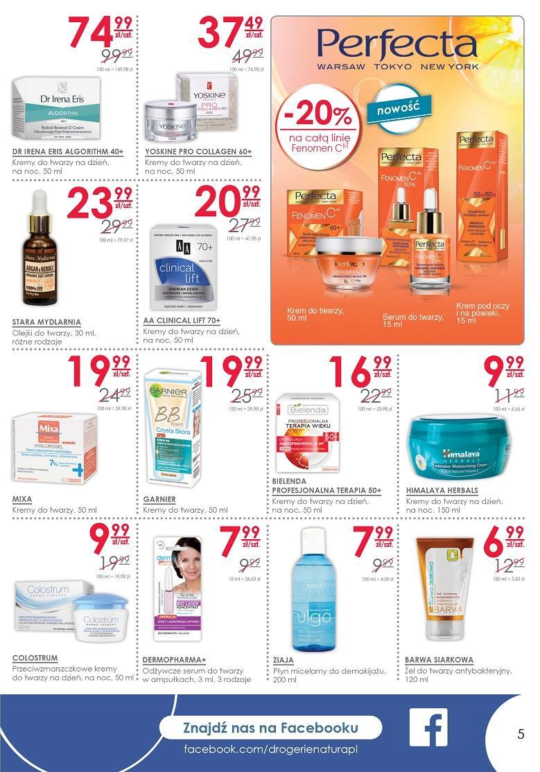 Gazetka promocyjna Drogerie Natura str. 5