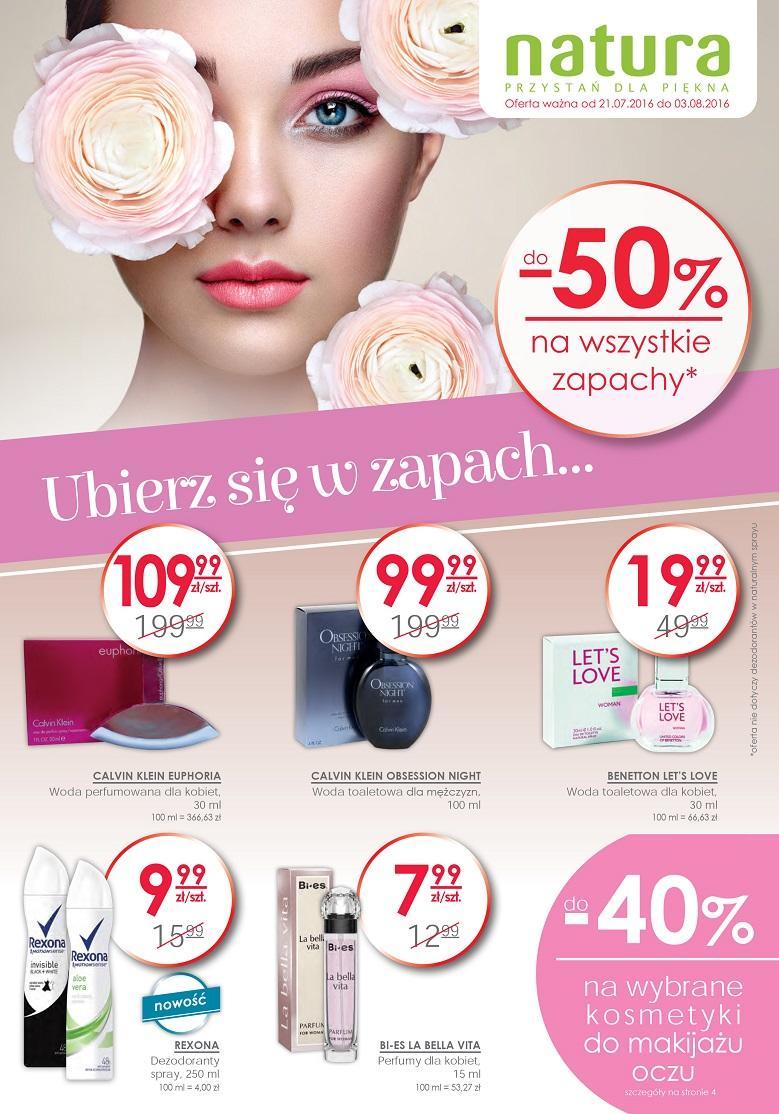 Gazetka promocyjna Drogerie Natura str. 1