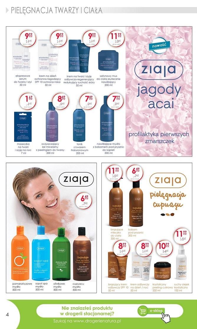 Gazetka promocyjna Drogerie Natura str. 4