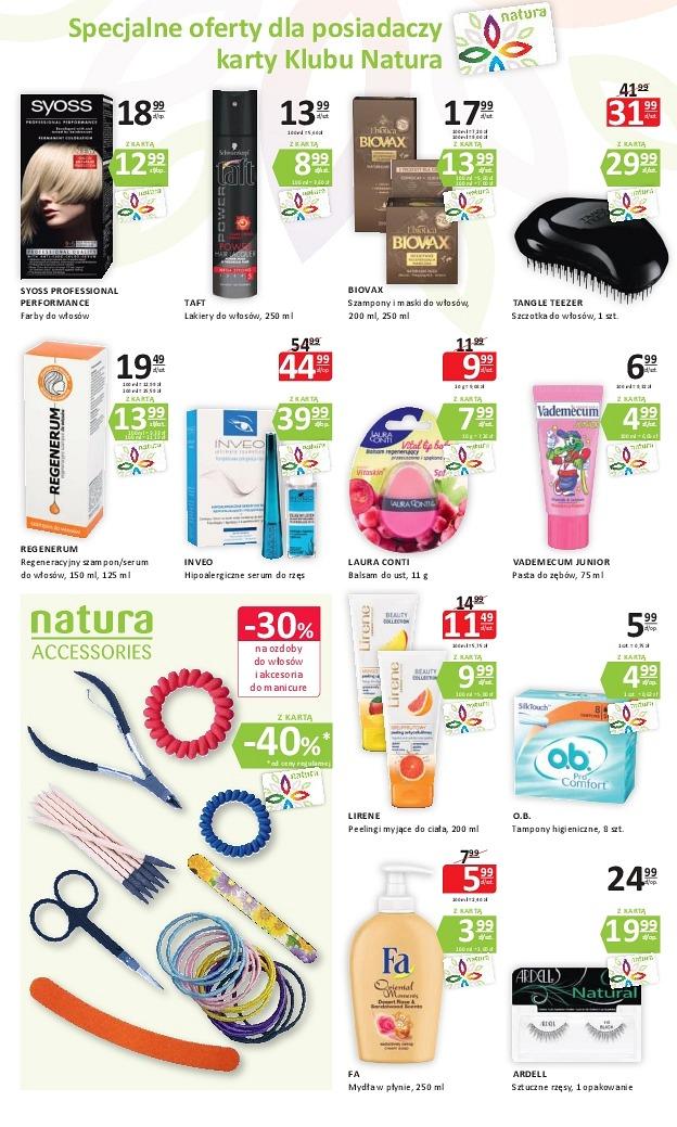Gazetka promocyjna Drogerie Natura str. 4
