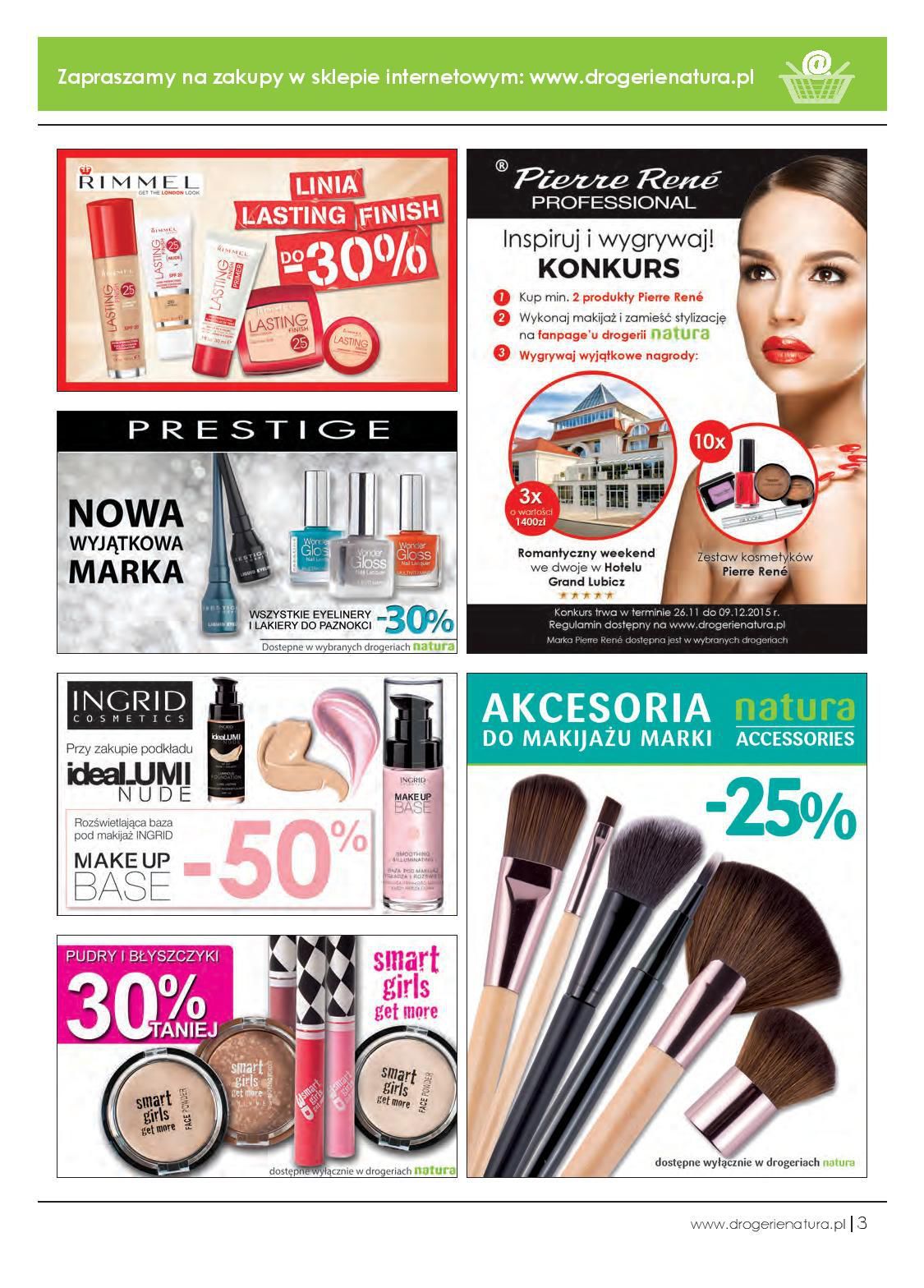 Gazetka promocyjna Drogerie Natura str. 3